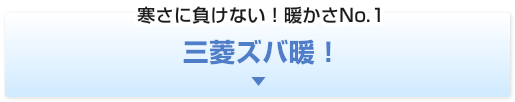 寒さに負けない！暖かさNo.1　三菱ズバ暖！